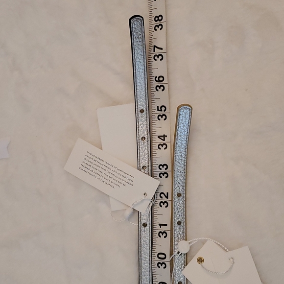 TORY BURCH ⭐️FIRM PRICE!⭐️ NEW! TORY BURCH Reversible Logo Waist Belt 1/2 - Picture 7 of 9